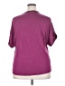 DR2 Purple Short Sleeve Blouse Size XXL - photo 2