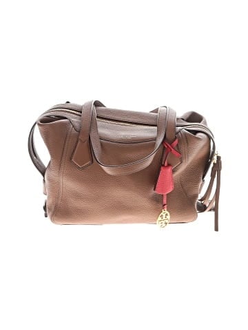 Tory Burch Leather Satchel (view 1)