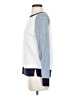 Barbour 100% Cotton Color Block White Pullover Sweater Size 4 - photo 5