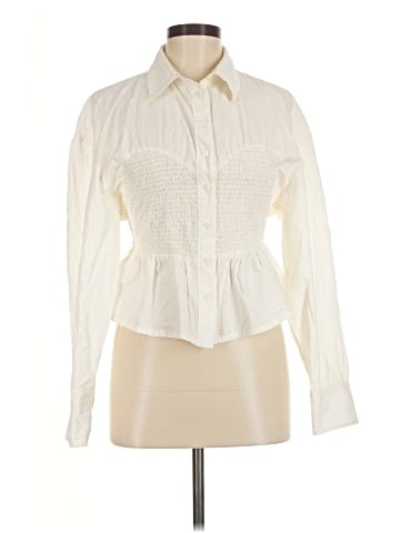 Bershka Long Sleeve Blouse (view 1)
