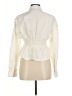 Bershka Ivory Long Sleeve Blouse Size M - photo 2