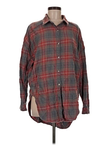 Free People Long Sleeve Button-Down Shirt (view 1)