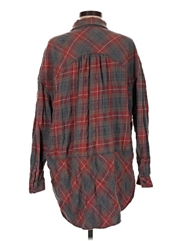Free People Long Sleeve Button-Down Shirt (view 2)