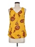 Old Navy 100% Rayon Yellow Sleeveless Blouse Size M - photo 1
