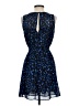 Ann Taylor LOFT 100% Polyester Print Blue Cocktail Dress Size 2 Petite - photo 2