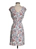 Ann Taylor LOFT 100% Polyester Paisley Blue Casual Dress Size S (petite) - photo 2