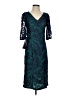 JS Collections Teal Cocktail Dress Size 4 - photo 1