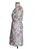 Ann Taylor LOFT 100% Polyester Paisley Blue Casual Dress Size S (petite) - photo 5
