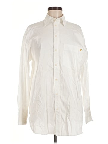 Mango Long Sleeve Button-Down Shirt (view 1)