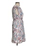 Ann Taylor LOFT 100% Polyester Paisley Blue Casual Dress Size S (petite) - photo 4