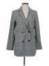 Madewell Houndstooth Gray Caldwell Double-Breasted Blazer in Plaid Size XS - photo 1