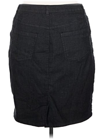 Jessica London Denim Skirt (view 2)
