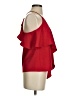 Amanda Uprichard 100% Polyester Red Tank Top Size P (petite) - photo 4