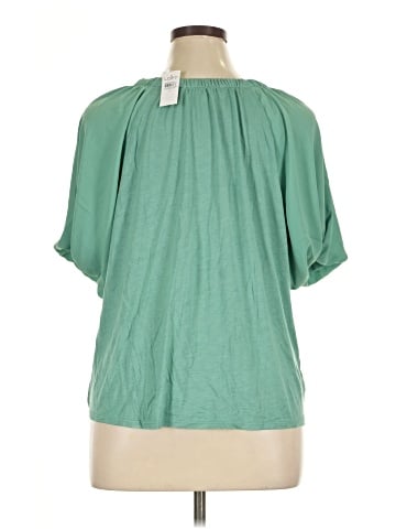 Ann Taylor LOFT Short Sleeve Blouse (view 2)