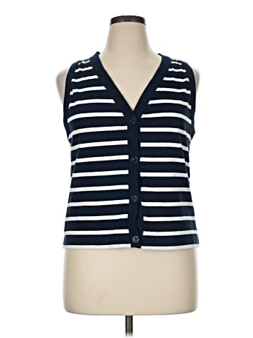 Ann Taylor LOFT Sleeveless Button-Down Shirt (view 1)