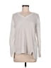 H By Halston Silver Pullover Sweater Size M - photo 1