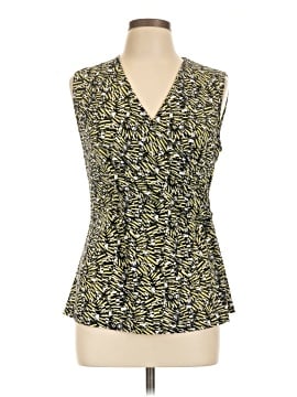 Black Label By Evan Picone Sleeveless Blouse
