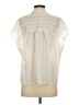 Vince. Ivory Short Sleeve Blouse Size S - photo 2