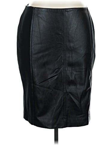 White House Black Market Faux Leather Skirt (view 1)