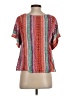 Maeve Red Short Sleeve Blouse Size XS - photo 2