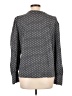 Ann Taylor LOFT Gray Long Sleeve Top Size L - photo 2
