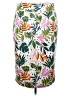 ELOQUII Tropical Ivory Casual Skirt Size 20 Plus - photo 2