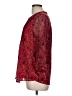 Charter Club 100% Polyester Paisley Red 3/4 Sleeve Blouse Size M - photo 5