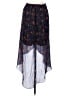 Madewell 100% Polyester Floral Blue Casual Skirt Size 0 - photo 2
