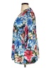 North Style 100% Polyester Tropical Blue 3/4 Sleeve Blouse Size XL - photo 5