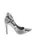 Jessica Simpson Animal Print Gray Heels Size 6 - photo 1