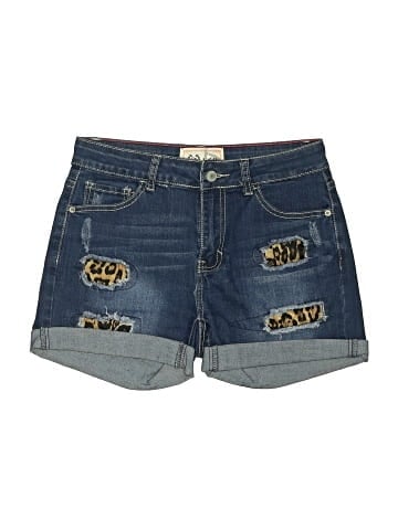 L & B Denim Shorts (view 1)
