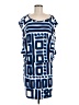 Tori Richard Graphic Blue Casual Dress Size M - photo 1