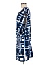 Tori Richard Graphic Blue Casual Dress Size M - photo 5