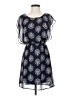 Blue Rain Paisley Blue Casual Dress Size S - photo 1