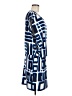 Tori Richard Graphic Blue Casual Dress Size M - photo 4