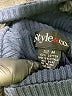 Style&Co 100% Cotton Blue Turtleneck Sweater Size M - photo 7