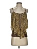 Love Notes Brown Sleeveless Blouse Size S - photo 1