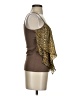 Love Notes Brown Sleeveless Blouse Size S - photo 4