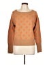 Gap Polka Dots Orange Pullover Sweater Size L - photo 1