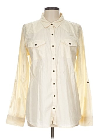 Ruff Hewn Long Sleeve Button-Down Shirt (view 1)