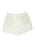 Ann Taylor LOFT Solid Ivory Shorts Size L - photo 1
