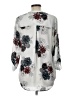 Daniel Rainn 100% Polyester Floral Ivory 3/4 Sleeve Blouse Size L - photo 2