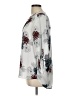 Daniel Rainn 100% Polyester Floral Ivory 3/4 Sleeve Blouse Size L - photo 5