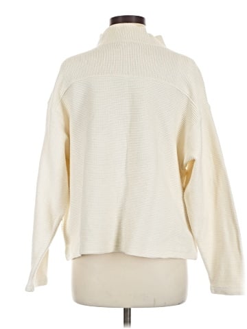 Madewell Funnelneck Drop-Shoulder Top (view 2)