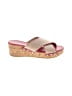 Donald J Pliner Tan Wedges Size 9 1/2 - photo 1