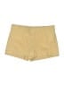 Theory Solid Yellow Khaki Shorts Size 0 - photo 1