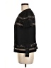 BCBGMAXAZRIA 100% Polyester Black Short Sleeve Top Size M - photo 5