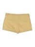 Theory Solid Yellow Khaki Shorts Size 0 - photo 2
