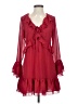Aqua 100% Polyester Red Cocktail Dress Size S - photo 1