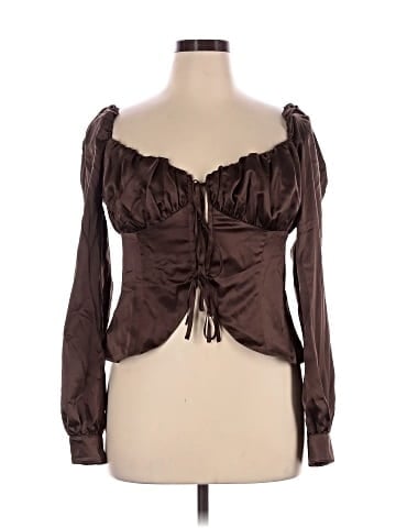Majorelle Long Sleeve Blouse (view 1)